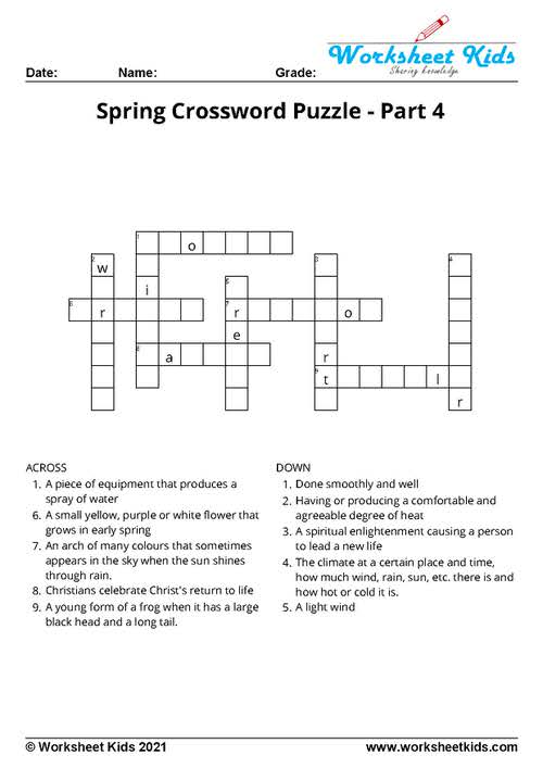 Printable Crossword Puzzles For 7th Graders: Engage, Educate, and Entertain