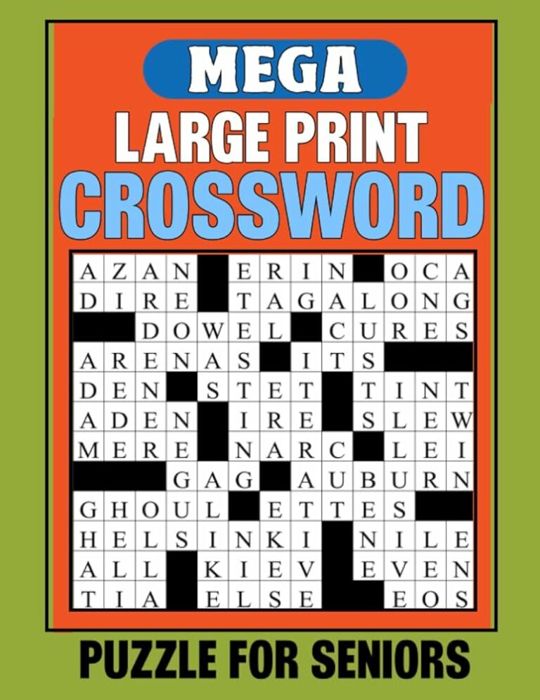 Printable Crossword Puzzles for Seniors: Engage Your Mind and Enhance Well-being