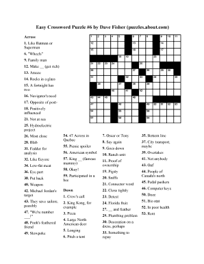 Printable Crossword Puzzles With Answers: A Comprehensive Guide