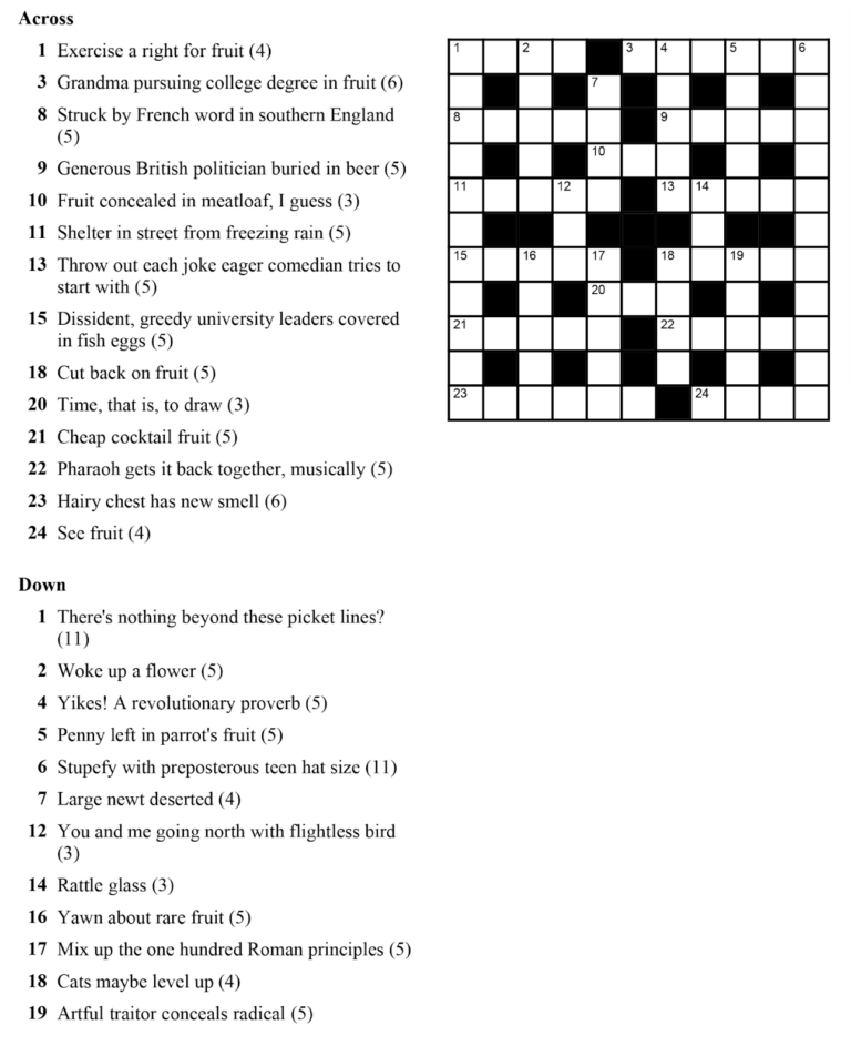 Printable Cryptic Crossword: A Guide to Solving, Creating, and Enjoying the Puzzling Masterpiece