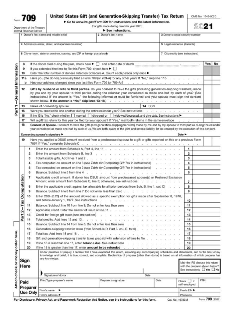 Printable Form 709: A Comprehensive Guide to Filing with Ease
