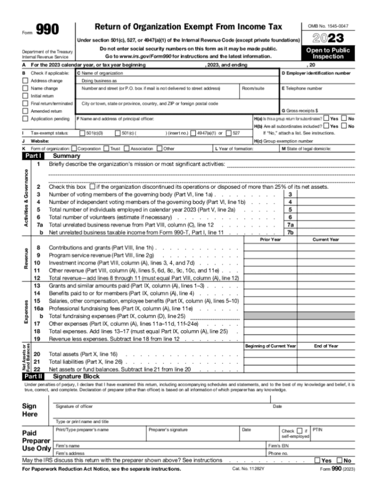 Printable Form 990: A Comprehensive Guide to Filing and Accessibility