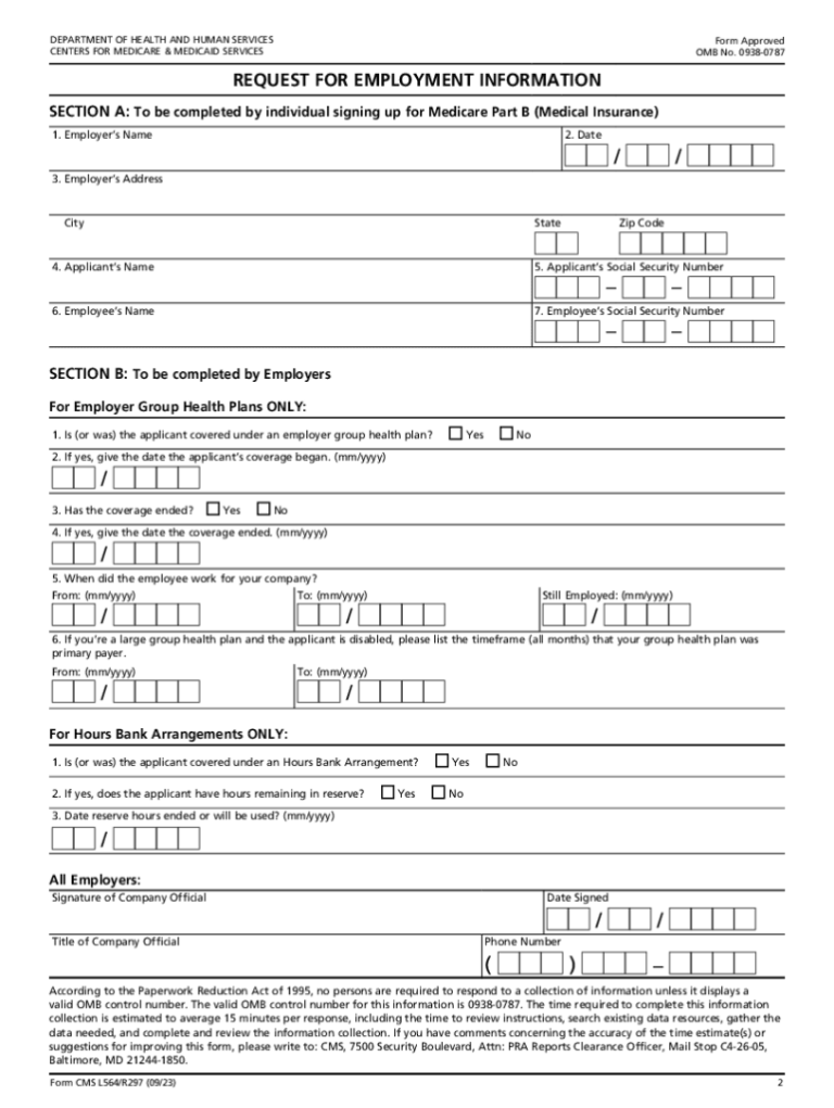 Printable Form CMS L564 CMS R 297: A Comprehensive Guide to Navigating Healthcare Forms