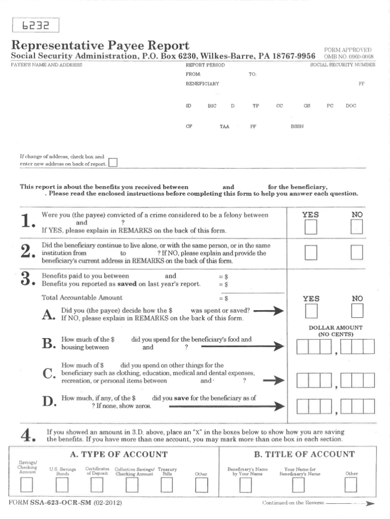 Printable Form SSA 623: A Comprehensive Guide to Navigating the Social Security Process