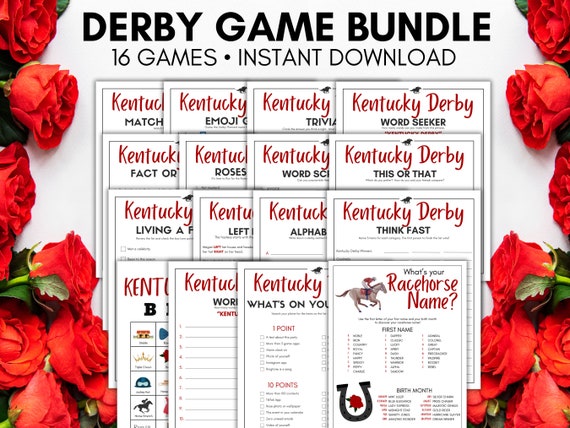 Printable Kentucky Derby Program: An Essential Guide to the Run for the Roses