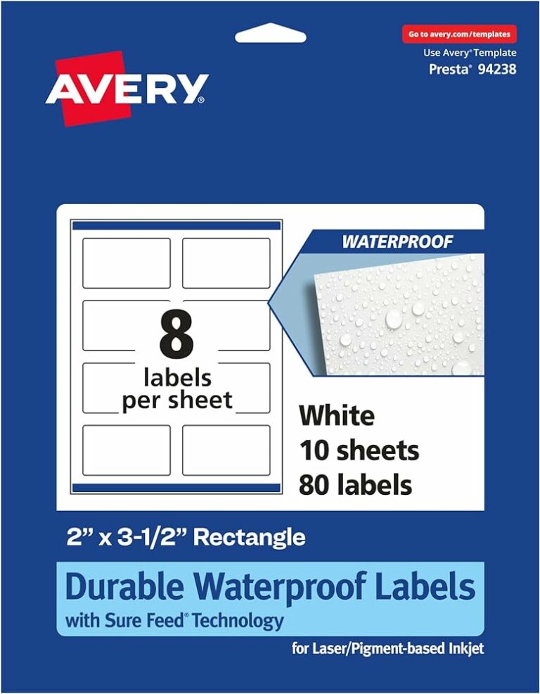 Printable Labels Waterproof: The Ultimate Guide to Durable Labeling