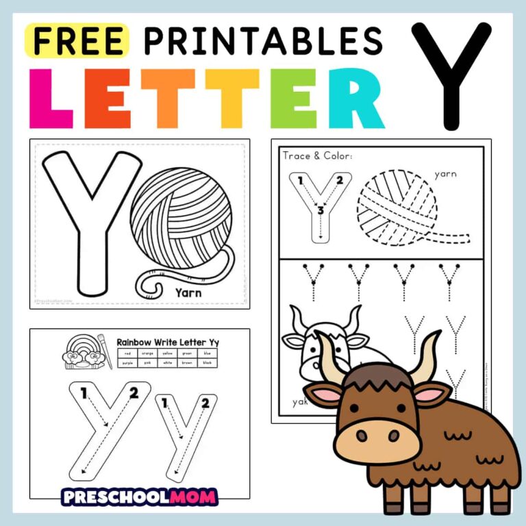 Printable Letter Y Worksheets for Preschool: A Fun and Engaging Way to Learn