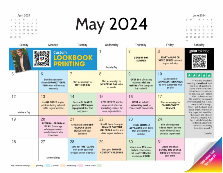 Printable May 2024: A Comprehensive Guide to Effective Marketing Materials