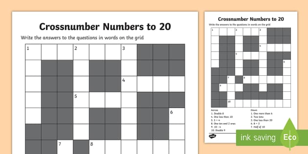 Printable Number Crosswords: A Comprehensive Guide to Solving and Enjoying