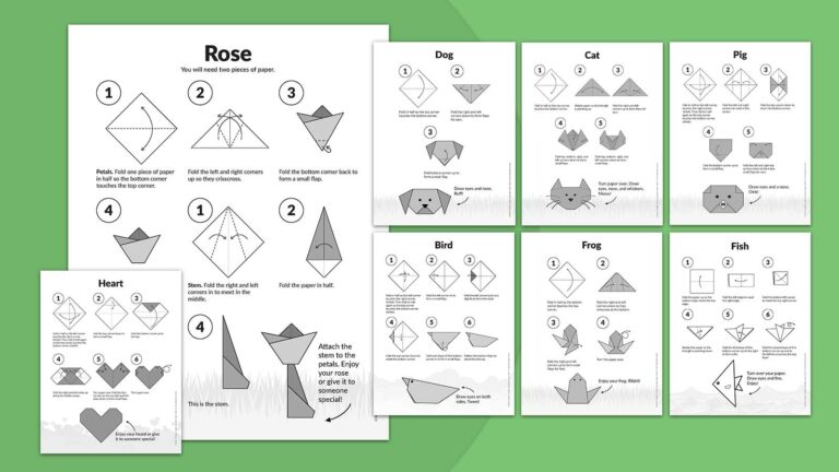 Printable Origami Paper: A Guide to Folding, Designing, and Customizing Your Own