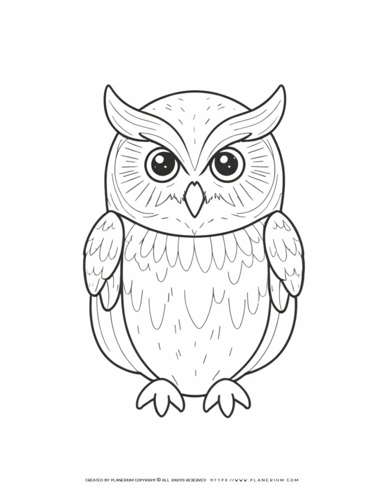 Printable Owl Pictures To Color: Dive Into a World of Creativity and Relaxation