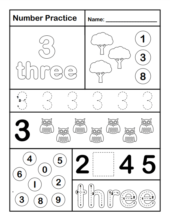 Printable Preschool Number Worksheets: A Guide to Enhancing Early Math Skills