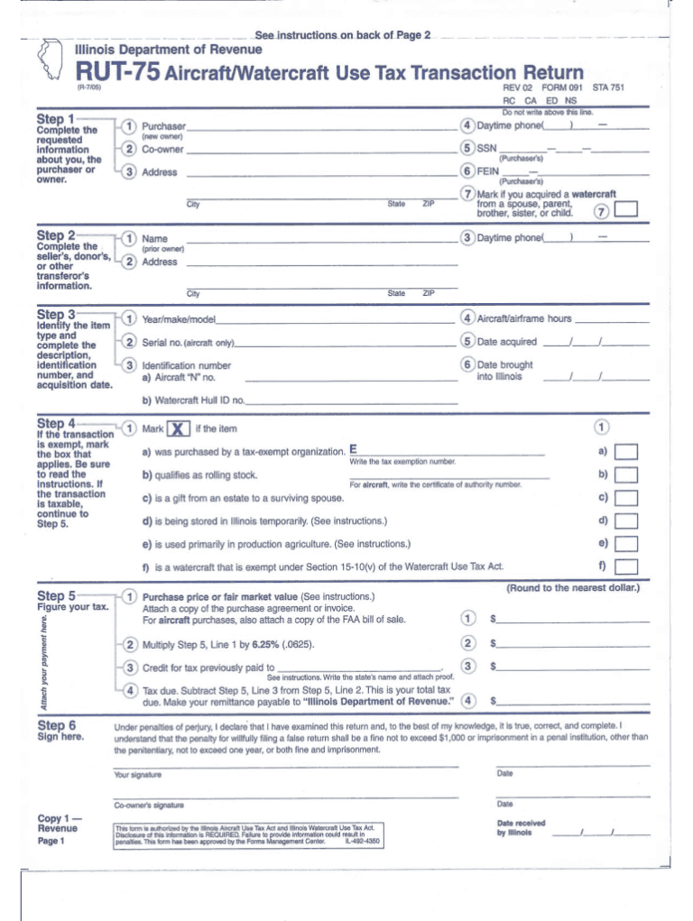 Printable Rut 75 Form: Your Essential Guide to Enhanced Efficiency and Accuracy