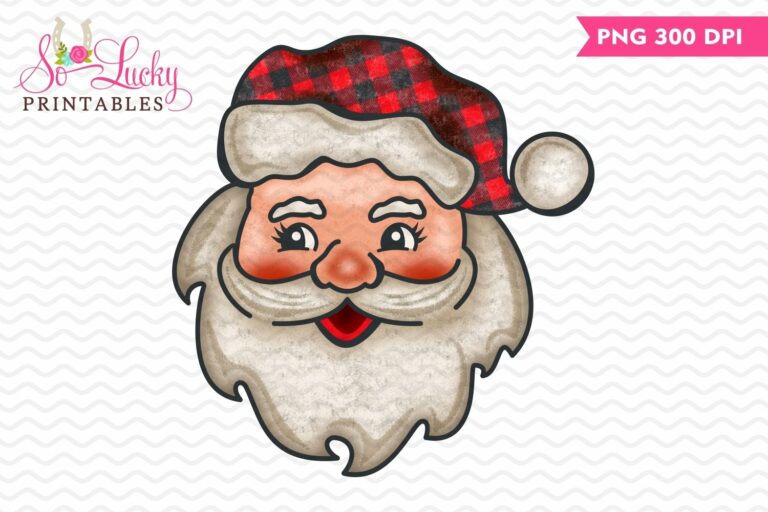 Printable Santa Face Templates: Unleash Your Festive Creativity
