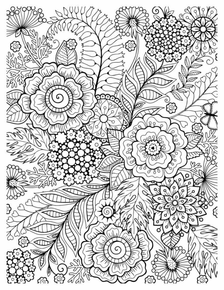 Printable Spring Coloring Pages: A Journey of Creativity and Relaxation