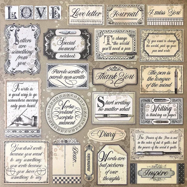 Printable Sticker Vintage: A Nostalgic Touch for Your Creative Endeavors