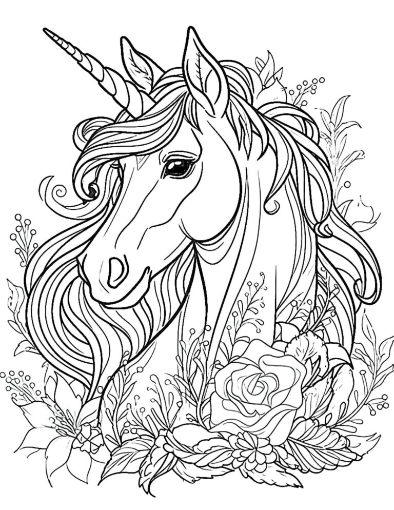 Printable Unicorn Coloring Pages: A Magical Adventure for All Ages