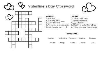 Printable Valentine Crossword Puzzles: A Romantic Twist on a Classic Game