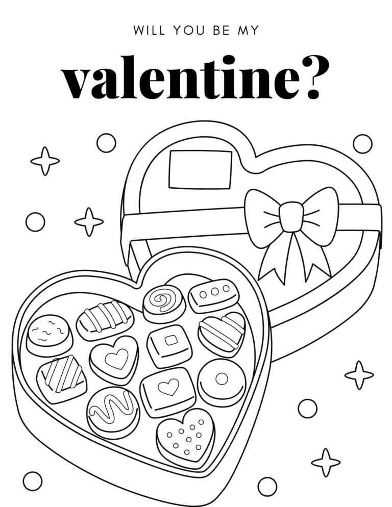 Printable Valentines Coloring Pages: A Heartfelt Way to Celebrate Love