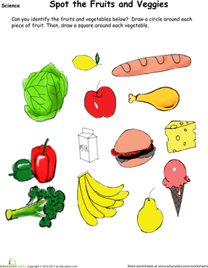 Printable Vegetables Worksheet For Kindergarten: A Fun and Educational Tool for Early Learners