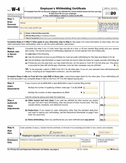 Printable W-4: A Guide to Understanding and Completing the Form