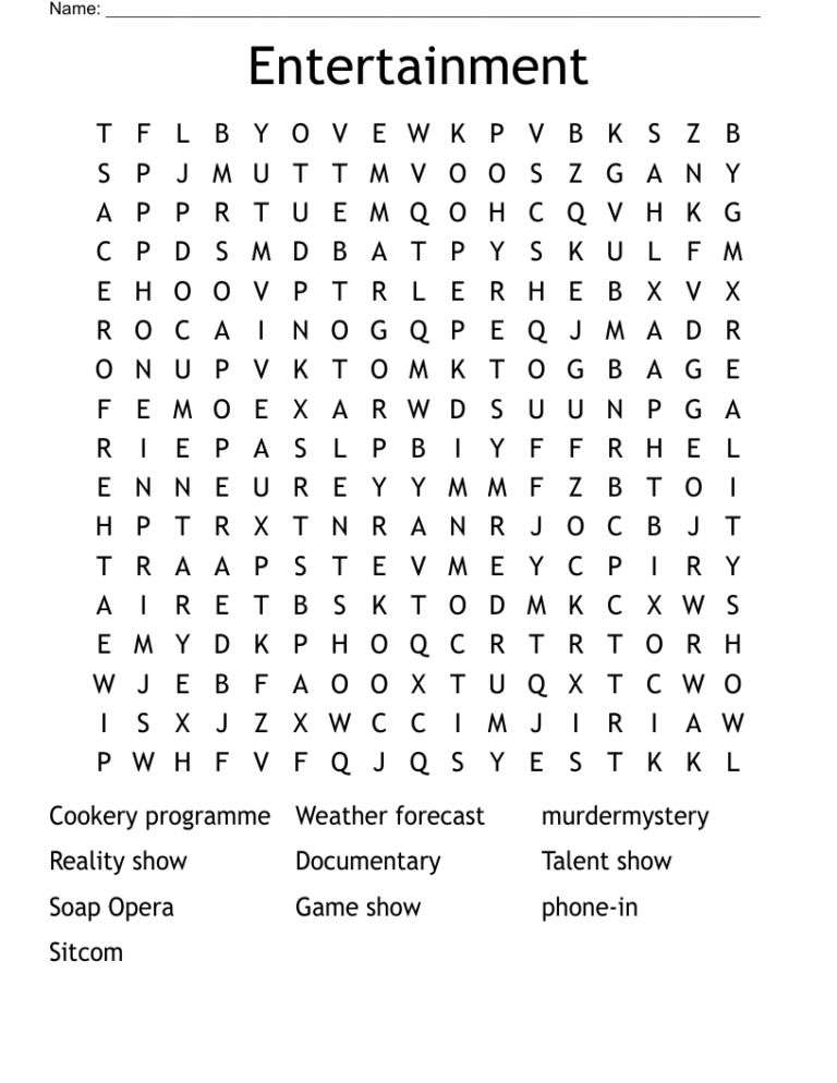 Printable Word Search Creator: Enhance Learning and Entertainment