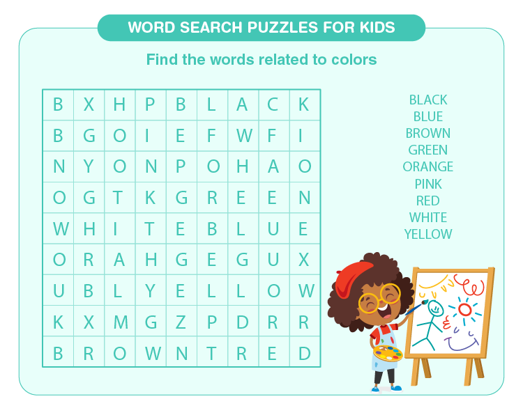 Printable Word Search for 6-Year-Olds: Enhancing Early Learning Through Play