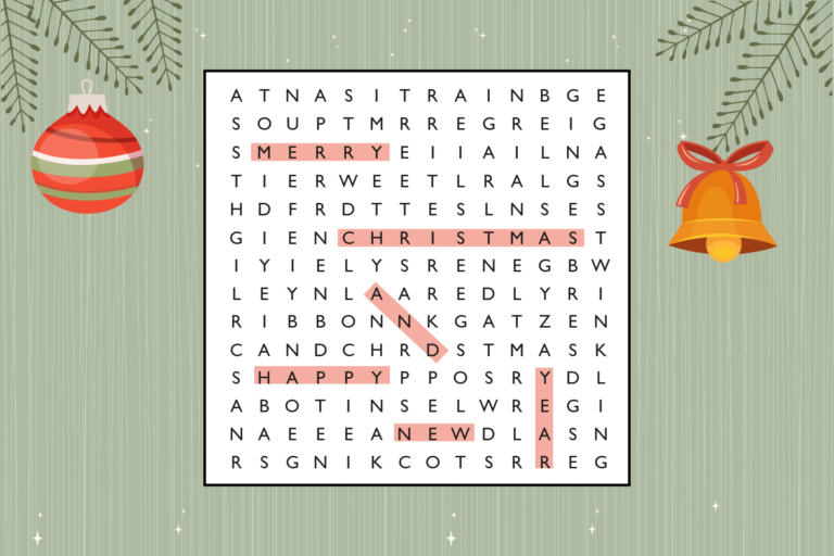 Printable Xmas Word Search: Festive Fun for All Ages