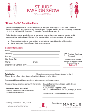Simplify Your Giving: St Jude Printable Donation Form