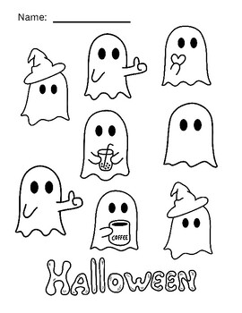 Spooktacular Ghost Printables: A Hauntingly Creative Collection