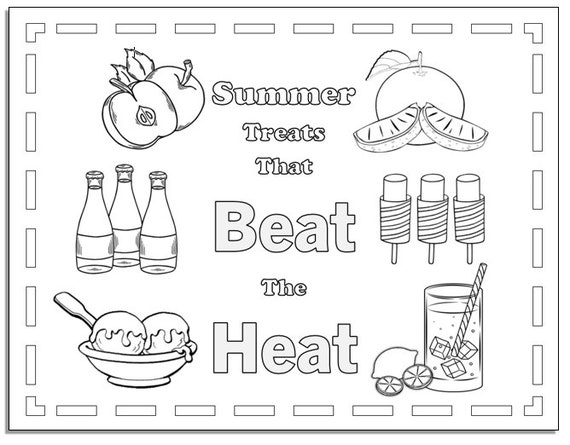 Summer Color Sheets Printable: A Fun and Educational Way to Beat the Heat