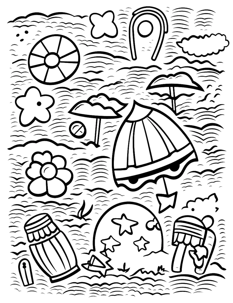 Summer Coloring Pages Printable: A Creative and Educational Journey