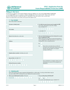 The Comprehensive Guide to the Cf411 Printable Form