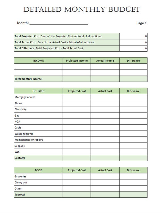 The Ultimate Guide to Printable Income and Expense Worksheets