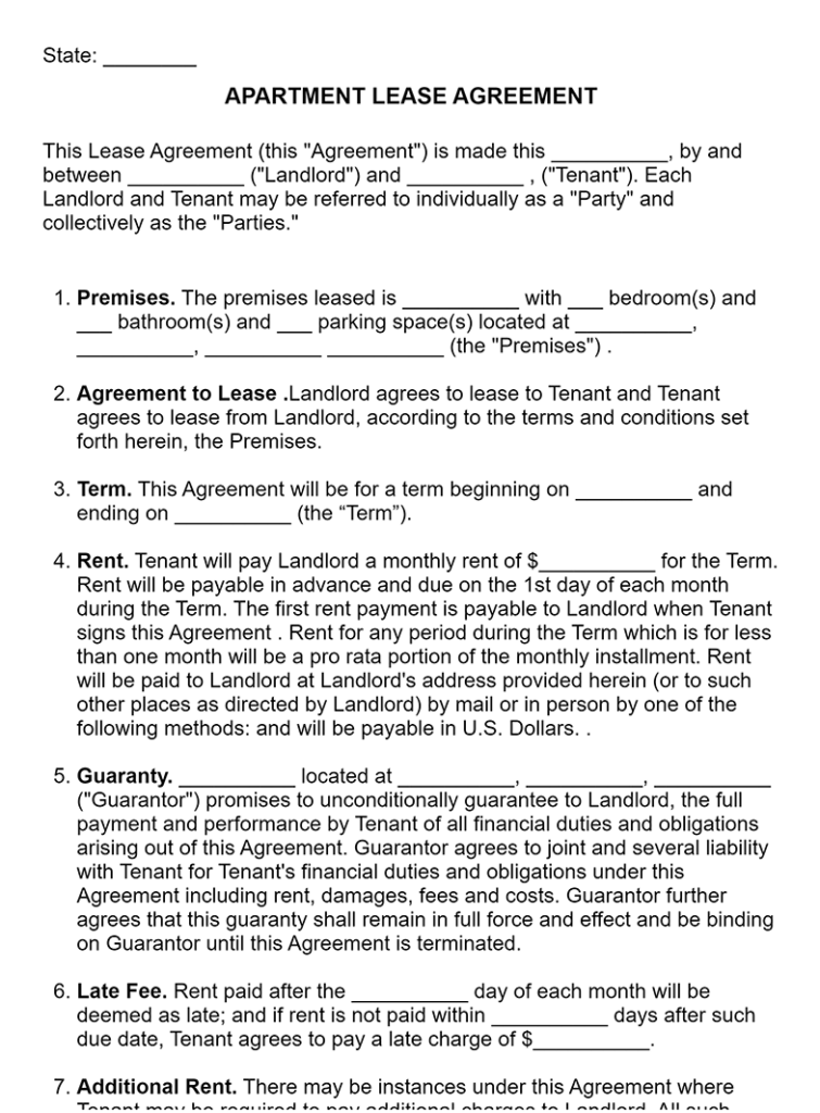 The Ultimate Guide to Printable Lease Forms: Your Key to Secure and ...