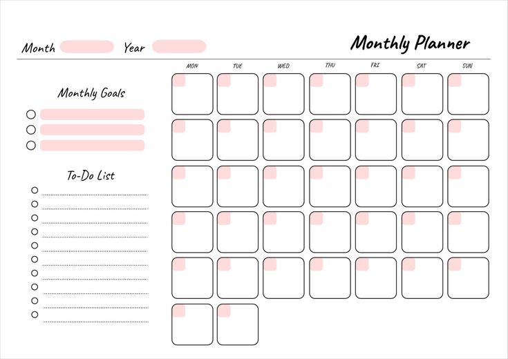 The Ultimate Guide to Printable Monthly Calendars