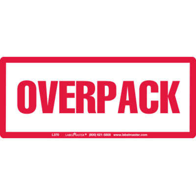 The Ultimate Guide to Printable Overpack Labels: Enhancing Safety and Compliance