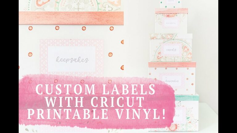 The Ultimate Guide to Printable Vinyl Labels: Customize, Print, and Apply