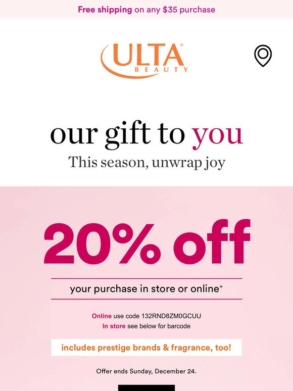 Ulta 20 Off Coupon Printable: Save Big on Your Next Beauty Haul