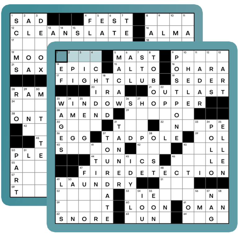 Universal Printable Crossword Puzzles: A Guide to Puzzle-Solving Fun