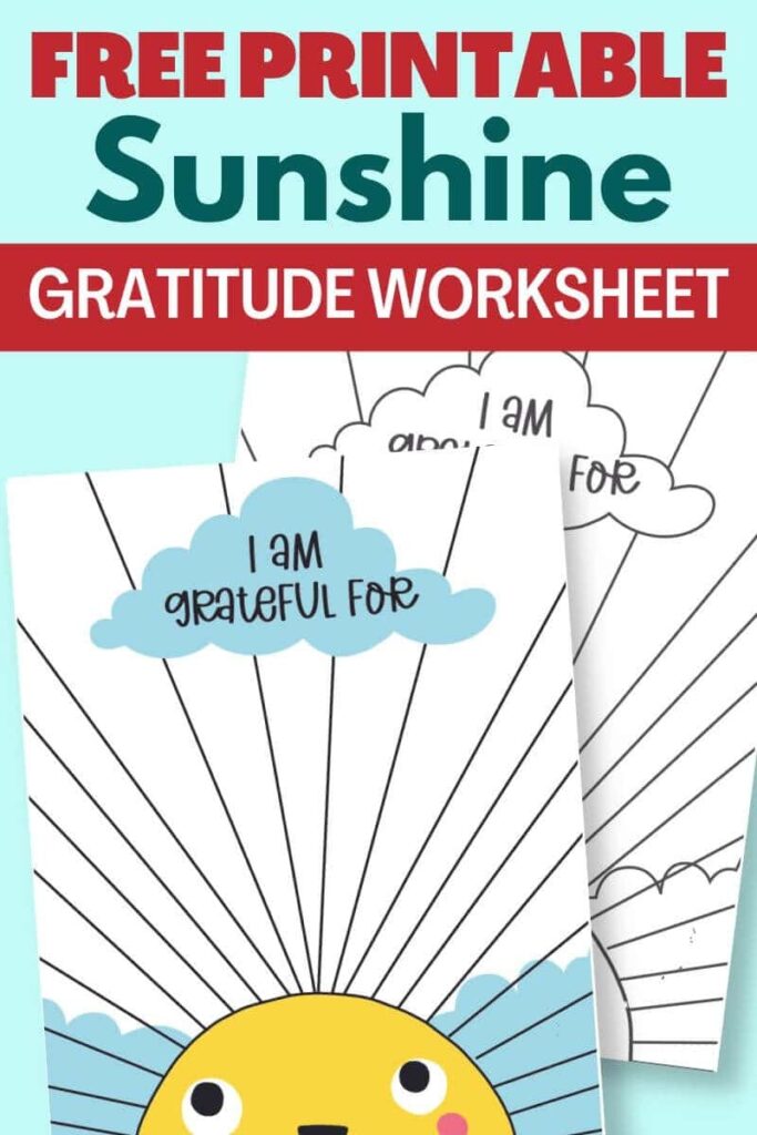 10 Awesome Gratitude Activities For Kids Free Printable Worksheets 