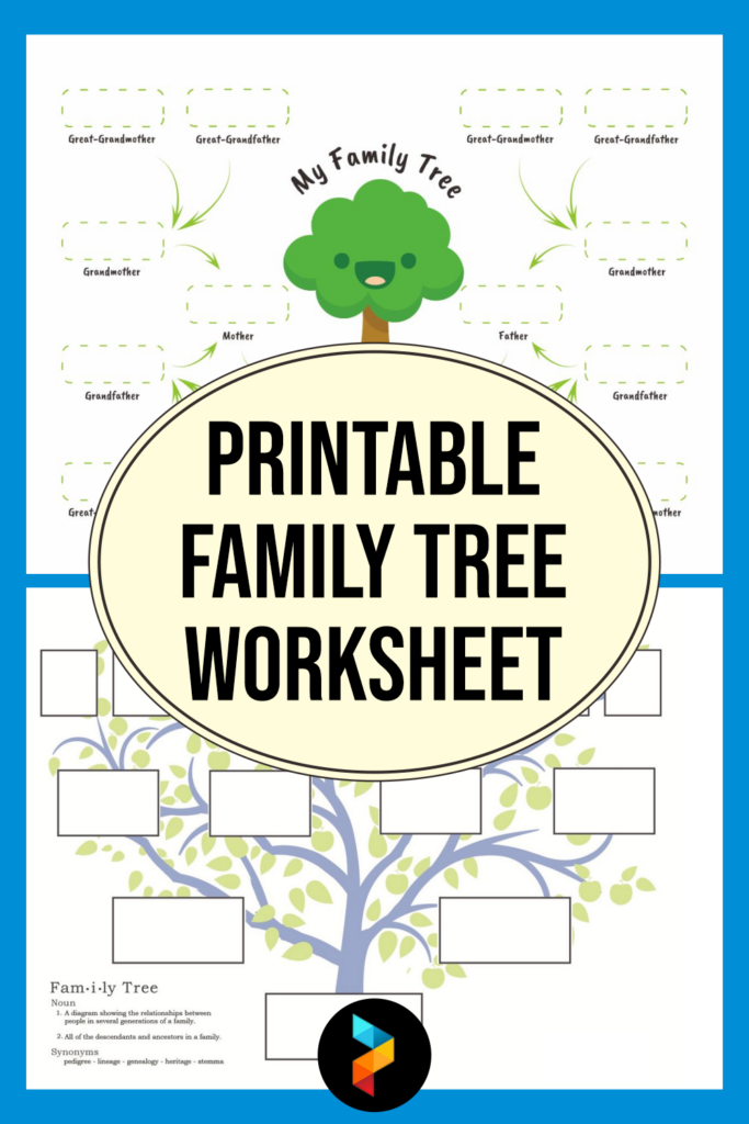 10 Best Printable Family Tree Worksheet PDF For Free At Printablee