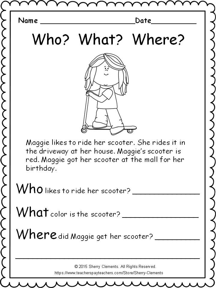 1st Grade Language Arts Worksheets