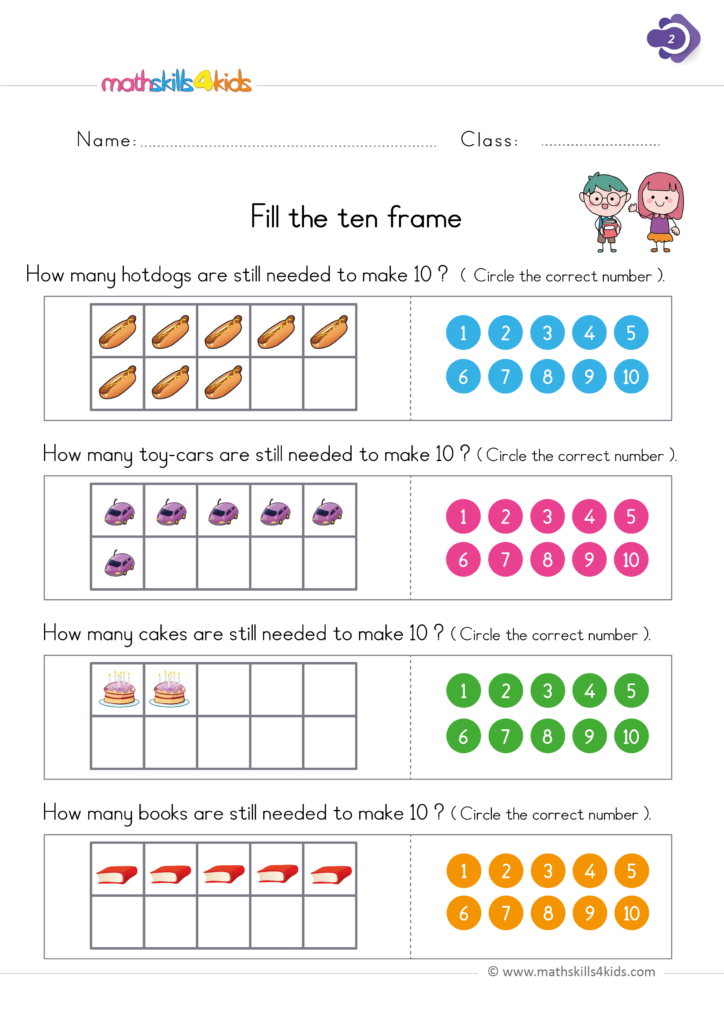 1st Grade Math Worksheets Online