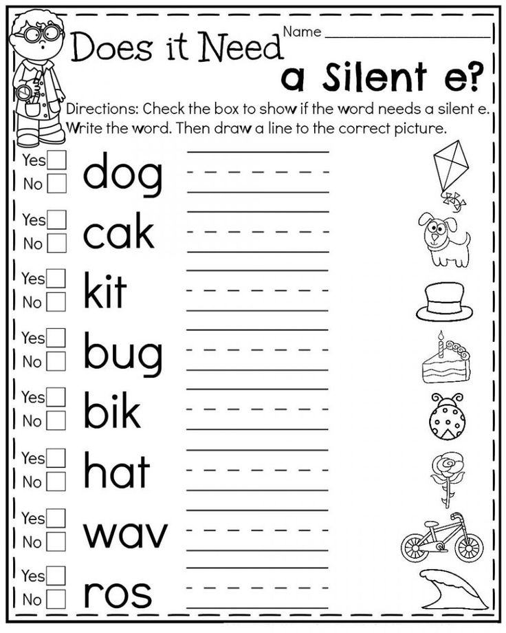 1st Grade Printable Worksheets