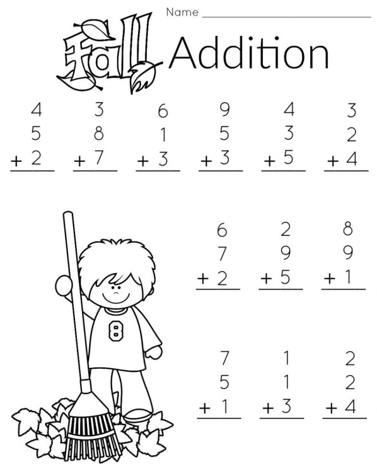 1st Grade Worksheets Best Coloring Pages For Kids