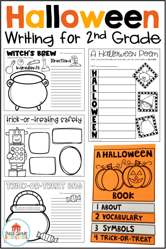 2nd Grade Halloween Worksheet