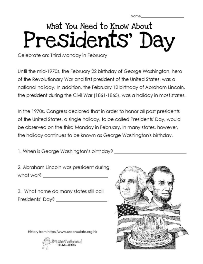 2nd Grade History Worksheets