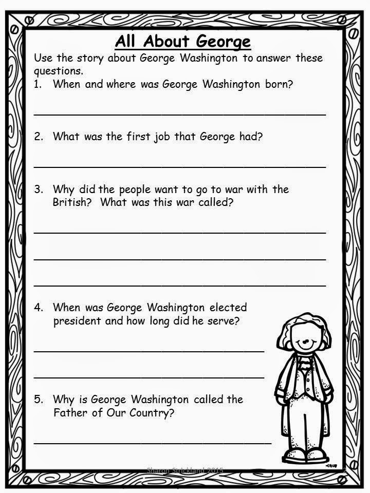 2nd Grade History Worksheets