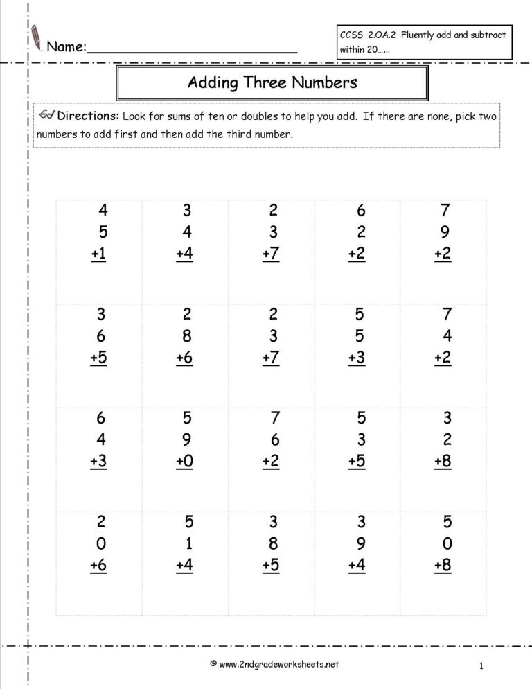 2nd Grade Math Worksheets Best Coloring Pages For Kids Free 2nd Grade 